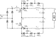 三电平无源无损软开关PFC电路拓扑