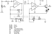 LED电路中的LED光波通讯变送器
