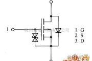 综合电路中的RSM002P03、RSR015P03、RSR020P03内部电路图