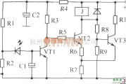 电源电路中的硅光电组成的路灯照明自动控制电路