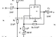 电源电路中的电源同相输入式交流放大电路图