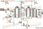 显示器电源中的DTMF译码数字显示器电路