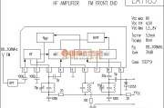 集成音频放大中的LA1185功放电路