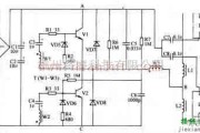 电源电路中的简易荧光灯电子镇流器电路