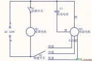 电风扇电路原理图解