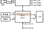 手机维修中的诺基亚6110（5110）型数字移动电话相关部分电路图