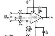 线性放大电路中的无变压器平衡式输入麦克风前置放大器
