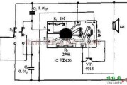 音频电路中的KD-156应用电路原理图