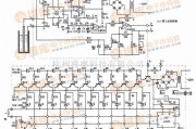 遥控电路（综合)中的水塔水位有线监测遥控电路图