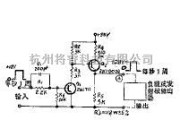 线性放大电路中的使用单个脉冲电源设计的放大器电路