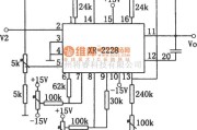 运算放大电路中的除法电路4(XR-2228)电路图