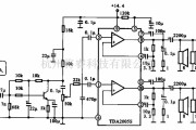 音频电路中的基于TDA2005S的公共汽车扩音机电路