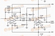 滤波器中的CD机的DAC数模转换后缓冲低通滤波电路图