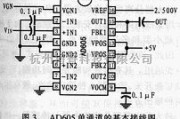 AD605的单通道连接电路