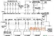 通用五菱中的上海通用君威轿车2.0L倒车辅助系统电路图