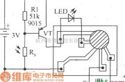 光敏电阻中的电子贺卡电路图