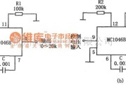 正弦信号产生中的MC1046B构成的压控正弦波振荡器电路图