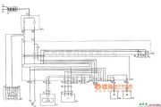 菲亚特中的派力奥CAN线和诊断插接器电路图