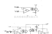 光电耦合器中的利用负反馈技术改善光电隔离器传输线性度的电路图