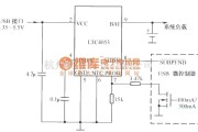 电源电路中的典型LTC4053 USB接口锂离子电池充电器电路