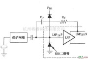 增益可调放大中的VCA2612/2613/2616二极管桥路保护电路