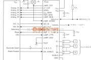 磁场、电场传感器中的电场感应器件MC33794与微控制器的接线图