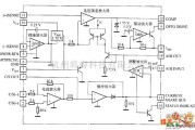 开关稳压电源中的UC3907集成电路芯片的内部结构的原理框电路图