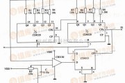 数字电路中的由电位器调节的分频电路图