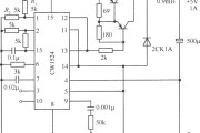由CW1524组成的半桥式开关稳压电源电路