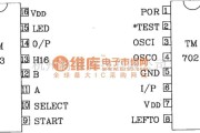 红外线热释遥控中的TM703/702九功能红外遥控发射、接收集成英武应用电路