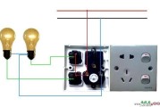 家庭照明电路接线图