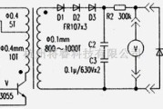 检测电路中的简易耐压测试器电路图
