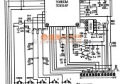 数字电路中的TC9316F数字调谐DTS集成电路图