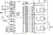 数字电路中的MAX139构成的数字电压表电路图