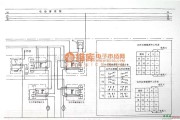 红旗中的红旗ca7200e电动窗系统电路图