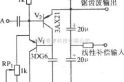 信号产生器中的同步调整锯齿波电路