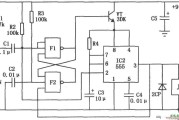 用NE555组成的低功耗定时器电路图