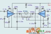 音频处理中的BA532组成BTL应用电路图