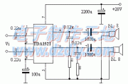 TDA1521双声道功放OTL接法与OCL接法