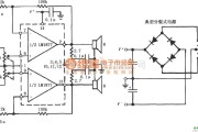 集成音频放大中的LM1877用分裂式电源供电的同相音频功率放大电路