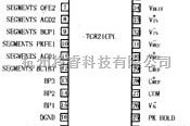 数字万用表电路中的多功能数字万用表集成电路TC821电路图