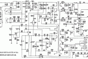 BOLLUS BST-314型TTL和VGA多频彩色显示器的电源电路图