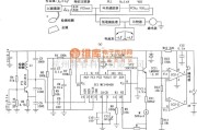 专用测量/显示电路中的金属探测器(MC14046B)电路图