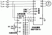 利用比率设定箱FR-FH实现多台电动机按不同速率运行电路