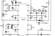 控制电路中的使用摩托罗拉 MC1374的电视调制器