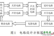 可调式声光控电路原理图设计