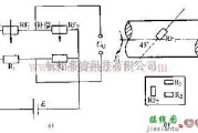 传感器电路中的简易单片工作桥式力敏电桥电路图