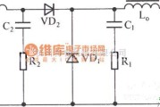 IGBT应用电路中的包括两个RC电路的正激变换器电路图