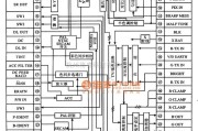 集成电路构成的信号产生中的TA8719N解码和行/场扫描集成电路图