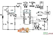 光敏二极管、三极管电路中的触发器驱动可控硅电路图